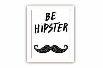 Tavla Sayings med Ram Flerfärgad - 23,5x28,5 cm - Inredning - Tavlor & posters - Canvastavla