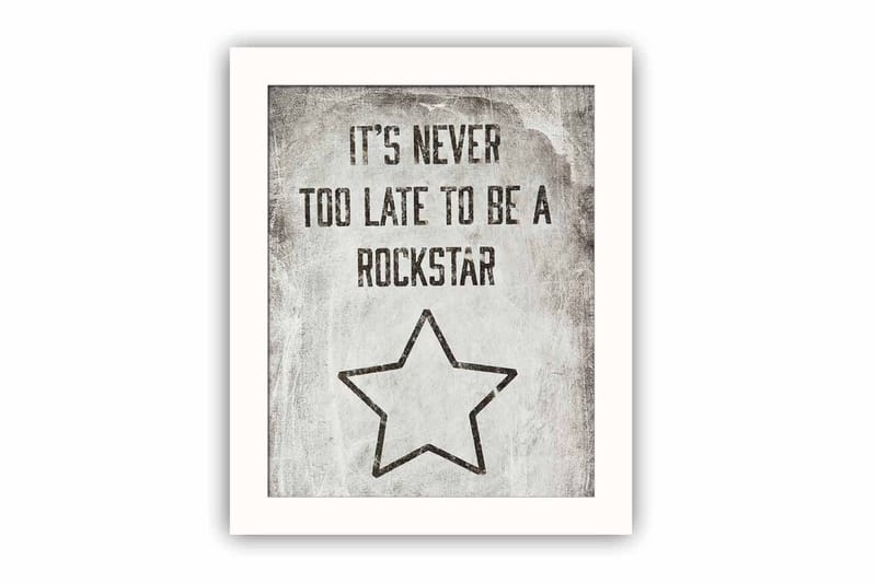 Tavla Sayings med Ram Flerfärgad, 23,5x28,5 cm