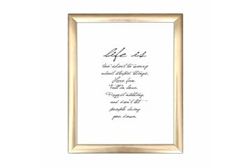 Tavla Sayings med Ram Flerfärgad - 23,5x28,5 cm - Inredning - Tavlor & posters - Canvastavla