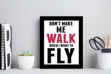 Tavla Sayings med Ram Flerfärgad - 23,5x28,5 cm - Inredning - Tavlor & posters - Canvastavla