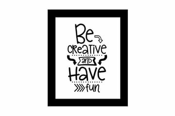 Tavla Sayings med Ram Flerfärgad - 23,5x28,5 cm - Inredning - Tavlor & posters - Canvastavla