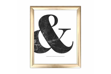 Tavla Sayings med Ram Flerfärgad - 23,5x28,5 cm - Inredning - Tavlor & posters - Canvastavla