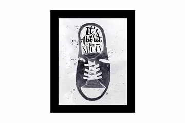 Tavla Sayings med Ram Flerfärgad - 23,5x28,5 cm - Inredning - Tavlor & posters - Canvastavla