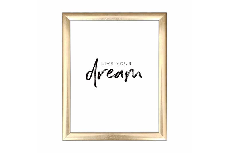 Tavla Sayings med Ram Flerfärgad, 23,5x28,5 cm