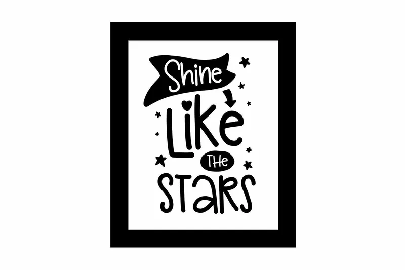 Tavla Sayings med Ram Flerfärgad, 23,5x28,5 cm