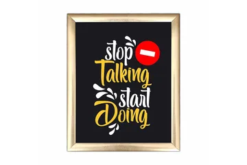 Tavla Sayings med Ram Flerfärgad - 23,5x28,5 cm - Inredning - Tavlor & posters - Canvastavla