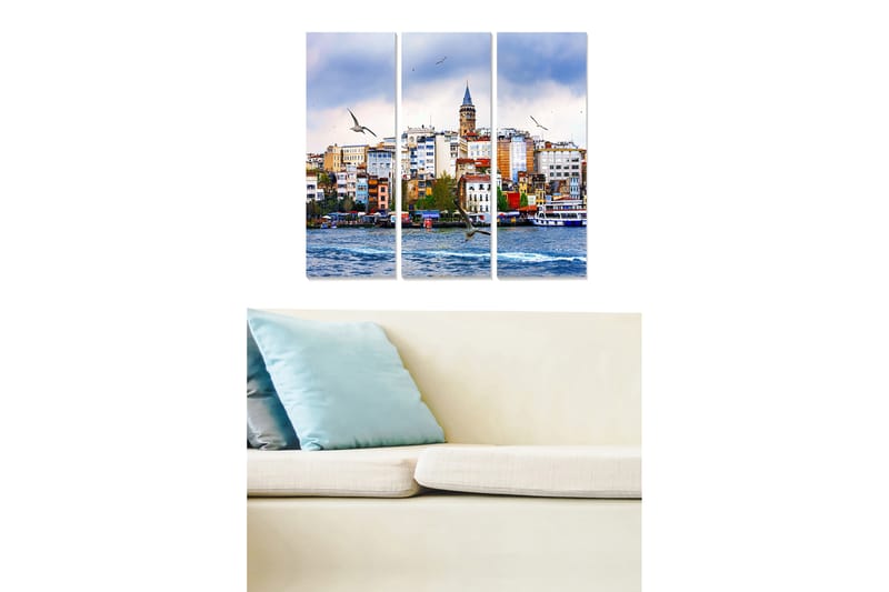 Tavla Scenic 3-Pack Flerfärgad 20X50 - 20x50 cm - Inredning - Tavlor & posters - Canvastavla