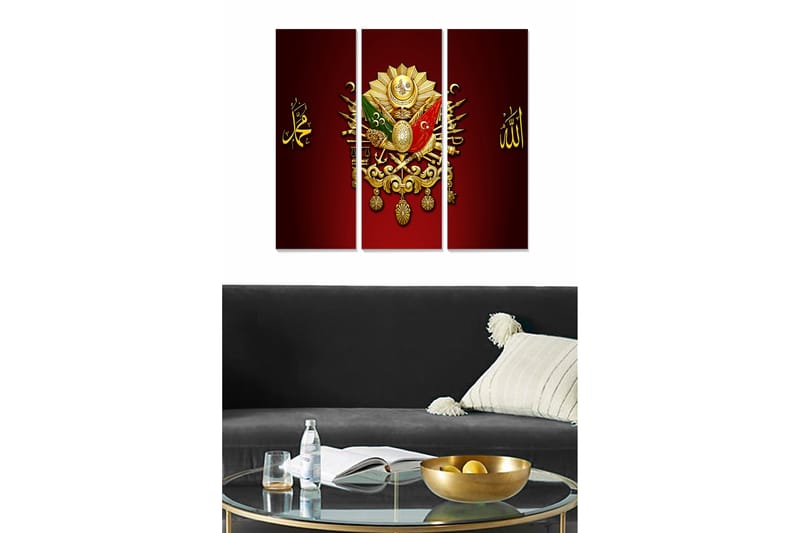 Tavla Scenic 3-Pack Flerfärgad 20X50 - 20x50 cm - Inredning - Tavlor & posters - Canvastavla