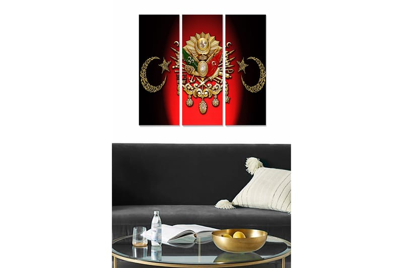 Tavla Scenic 3-Pack Flerfärgad 20X50 - 20x50 cm - Inredning - Tavlor & posters - Canvastavla