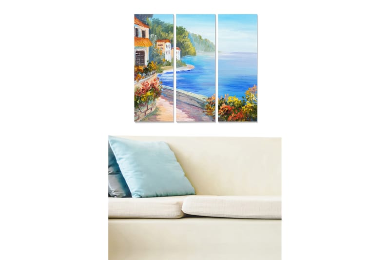 Tavla Scenic 3-Pack Flerfärgad 20X50 - 20x50 cm - Inredning - Tavlor & posters - Canvastavla
