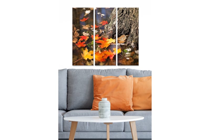 Tavla Scenic 3-Pack Flerfärgad 20X50 - 20x50 cm - Inredning - Tavlor & posters - Canvastavla