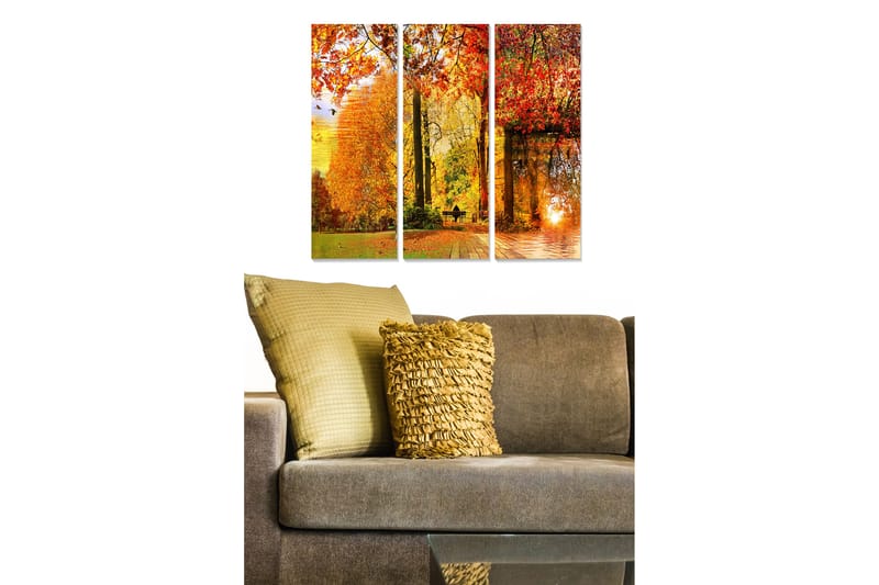 Tavla Scenic 3-Pack Flerfärgad 20X50 - 20x50 cm - Inredning - Tavlor & posters - Canvastavla