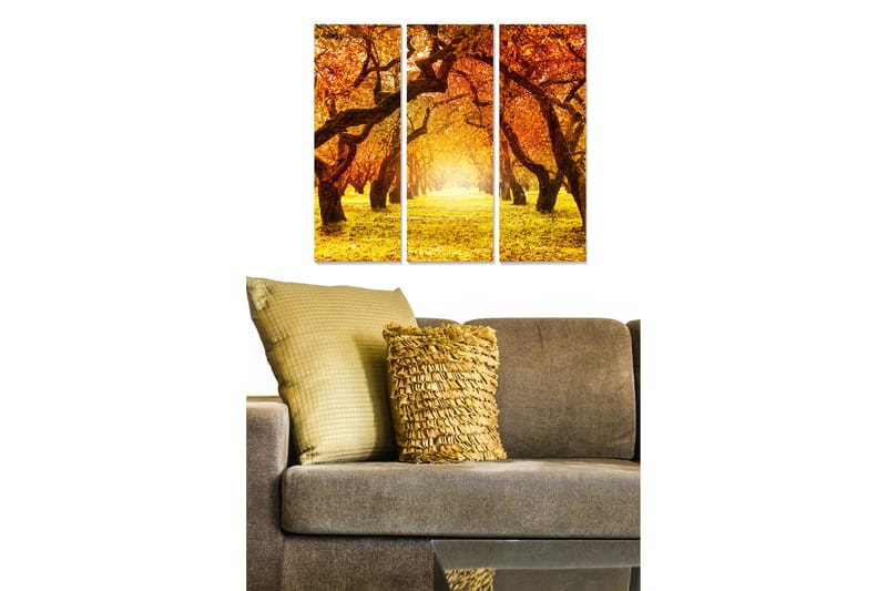 Tavla Scenic 3-Pack Flerfärgad 20X50 - 20x50 cm - Inredning - Tavlor & posters - Canvastavla
