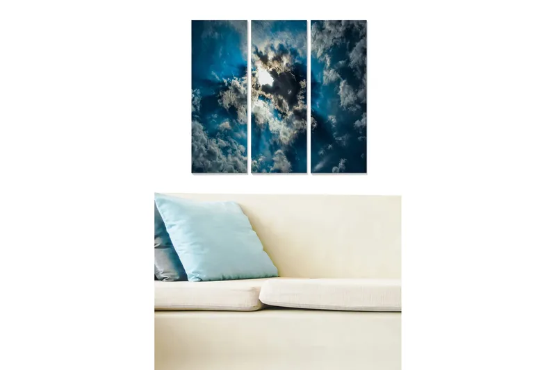 Tavla Scenic 3-pack Flerfärgad, 20x50 cm