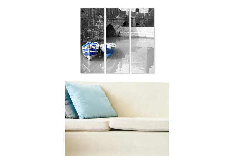 Tavla Scenic 3-pack Flerfärgad, 20x50 cm