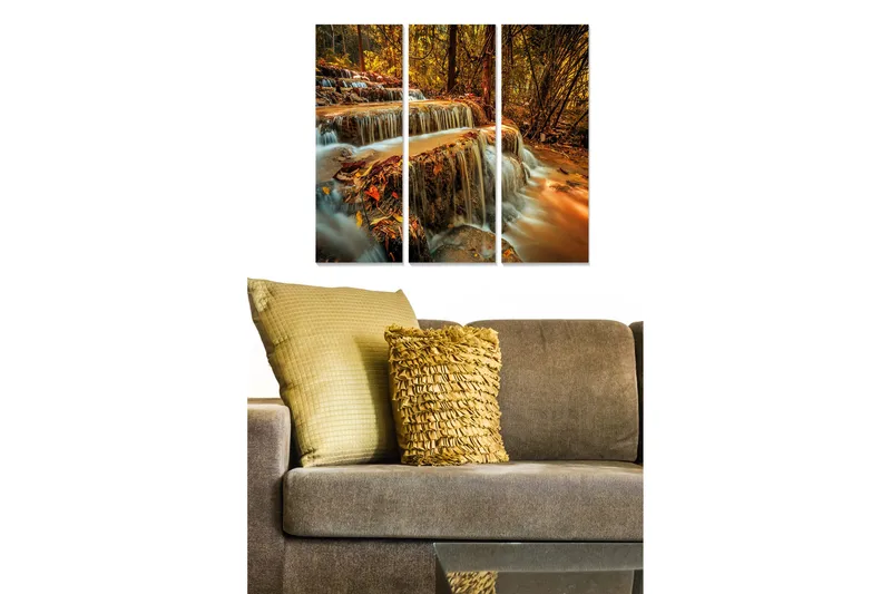 Tavla Scenic 3-pack Flerfärgad, 20x50 cm