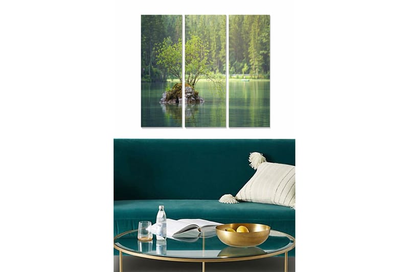 Tavla Scenic 3-pack Flerfärgad, 20x50 cm