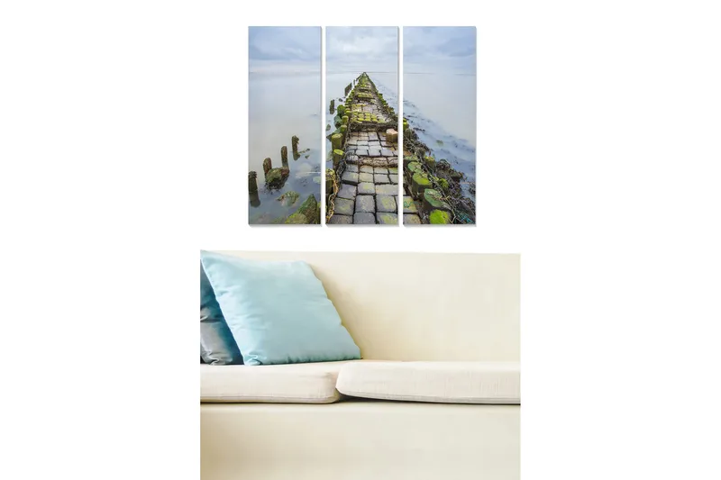 Tavla Scenic 3-pack Flerfärgad, 20x50 cm