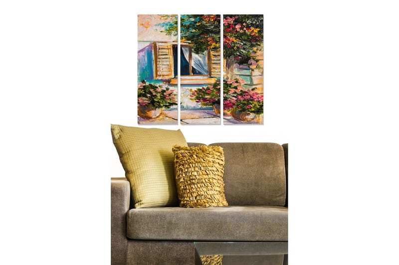 Tavla Scenic 3-pack Flerfärgad, 20x50 cm