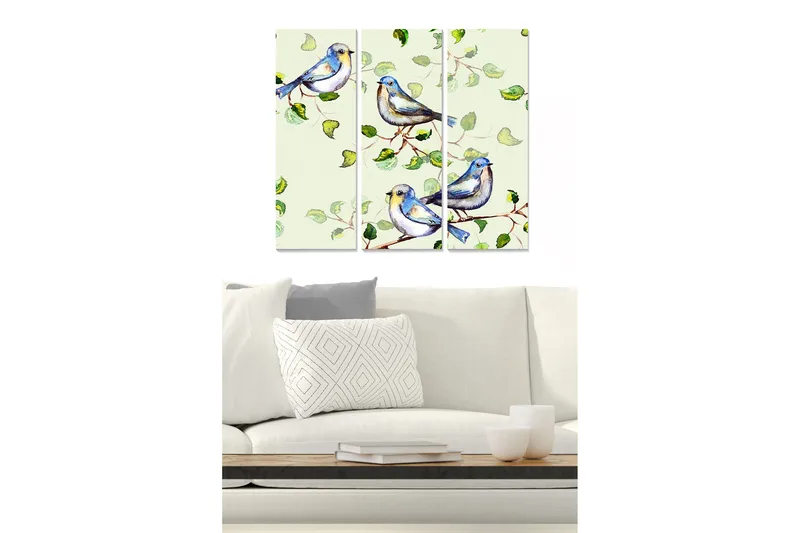 Tavla Scenic 3-pack Flerfärgad, 20x50 cm