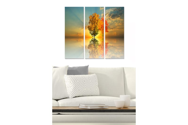 Tavla Scenic 3-pack Flerfärgad - 20x50 cm - Inredning - Tavlor & posters - Canvastavla