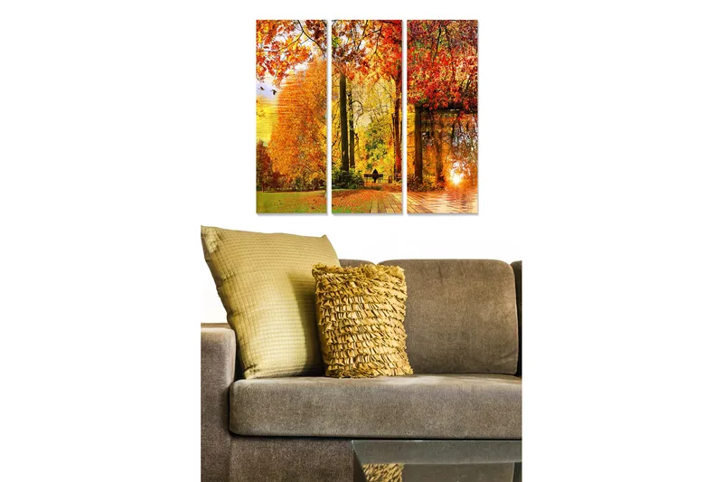Tavla Scenic 3-pack Flerfärgad, 20x50 cm