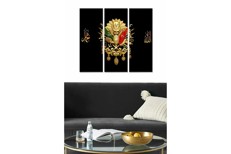 Tavla Scenic 3-pack Flerfärgad, 20x50 cm