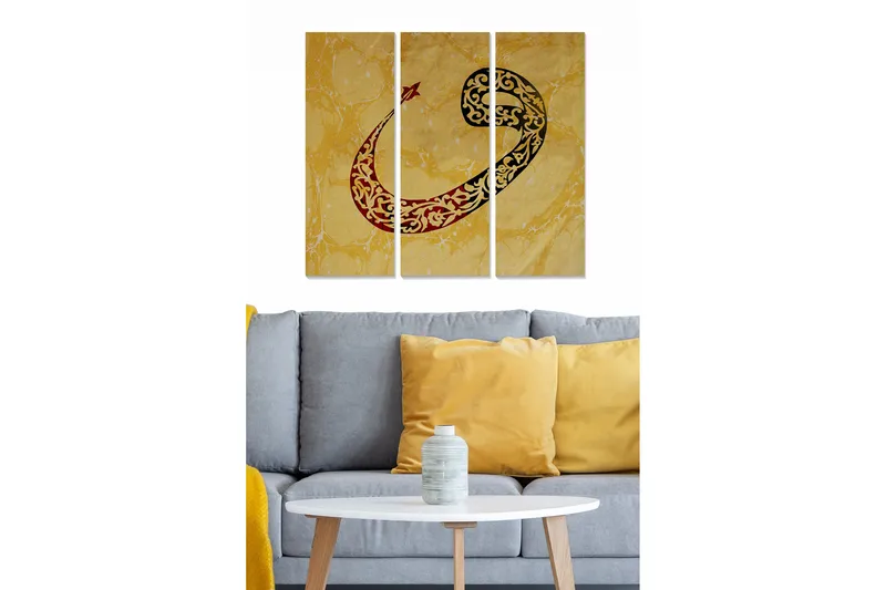 Tavla Scenic 3-pack Flerfärgad, 20x50 cm