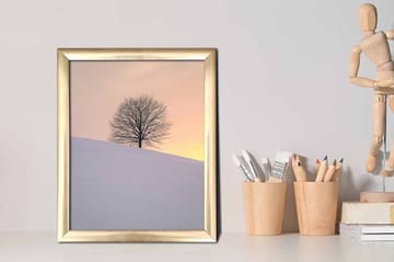 Tavla Scenic med Ram Flerfärgad - 23,5x28,5 cm - Inredning - Tavlor & posters - Canvastavla