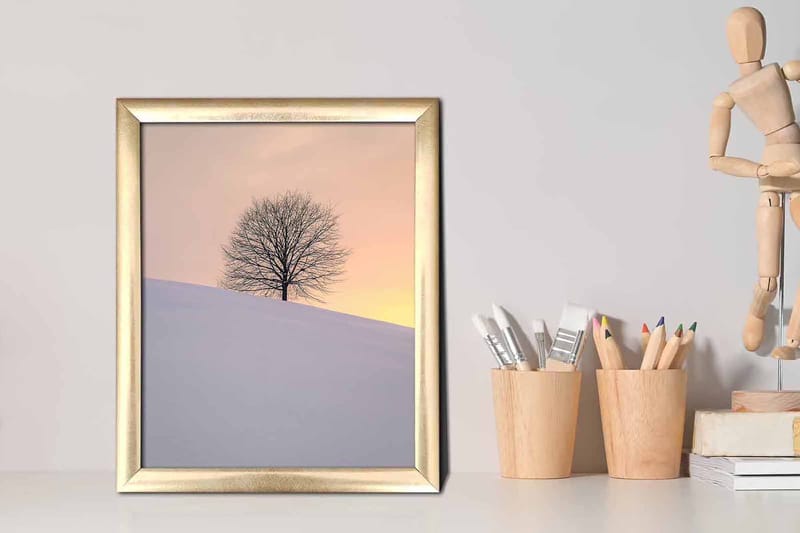 Tavla Scenic med Ram Flerfärgad - 23,5x28,5 cm - Inredning - Tavlor & posters - Canvastavla