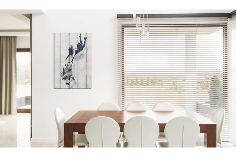 Tavla Shop Til You Drop By Banksy VALUE_MISSING_3 80x120 - Inredning - Tavlor & posters - Canvastavla