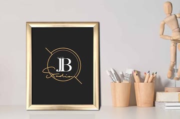 Tavla Sign med Ram Flerfärgad - 23,5x28,5 cm - Inredning - Tavlor & posters - Canvastavla