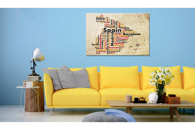 Tavla Spanish Cities (ES) 90x60