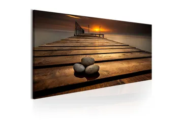 Tavla Stones on the Pier 135x45 - Inredning - Tavlor & posters - Canvastavla