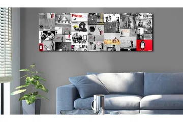 Tavla Street Art Banksy Ii VALUE_MISSING_3 135x45 - Inredning - Tavlor & posters - Canvastavla