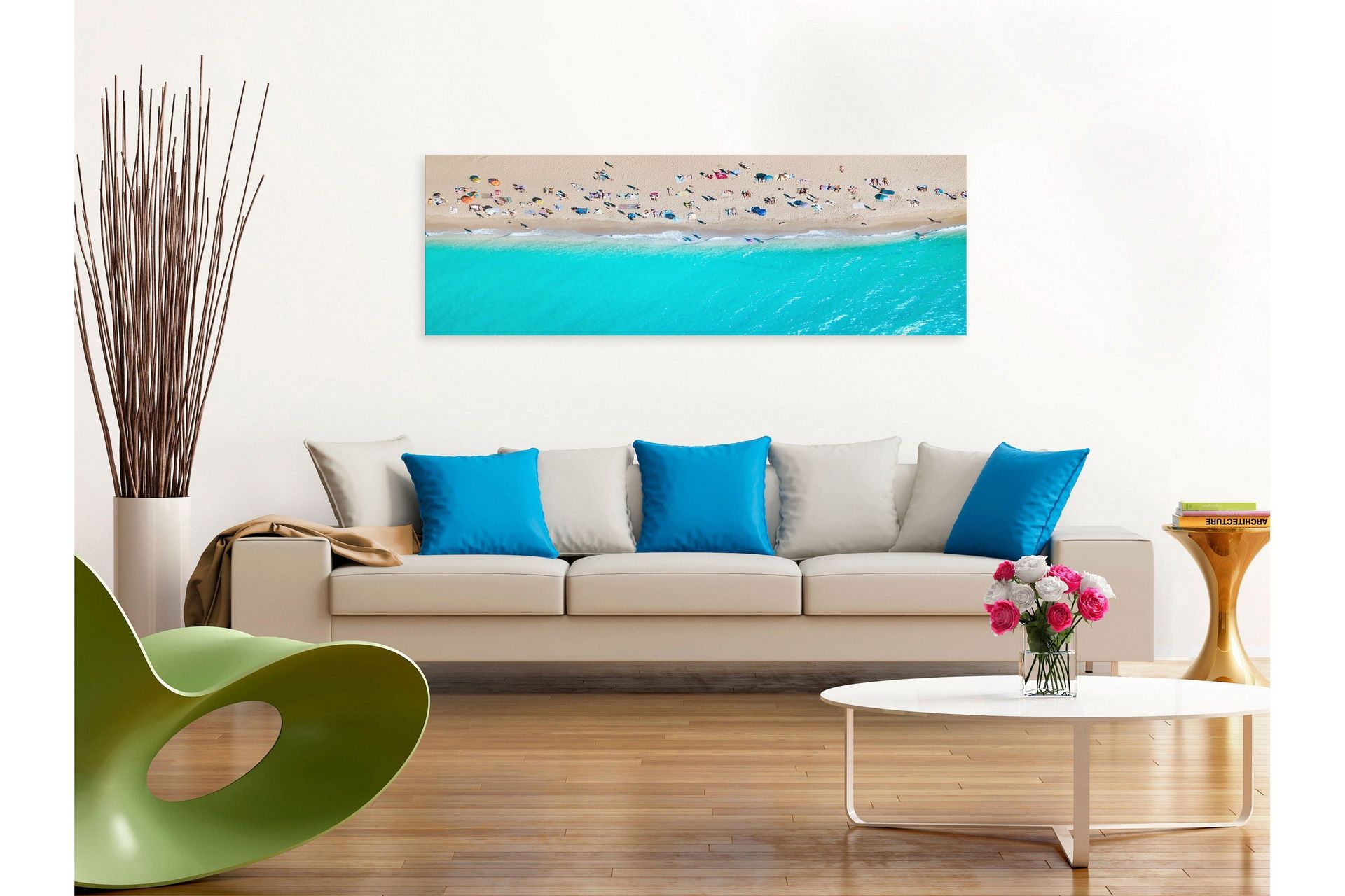Tavla Sunbathers (1 Part) Narrow 120x40 -