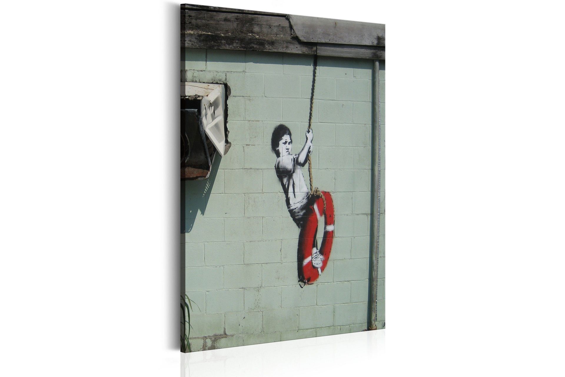 Tavla Swinger New Orleans Banksy 80x120 cm -
