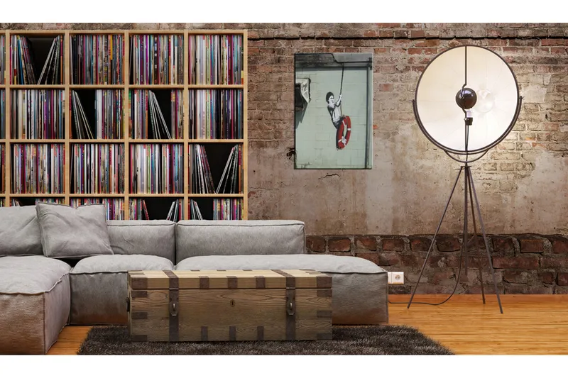 Tavla Swinger New Orleans Banksy 80x120 cm - Inredning - Tavlor & posters - Canvastavla