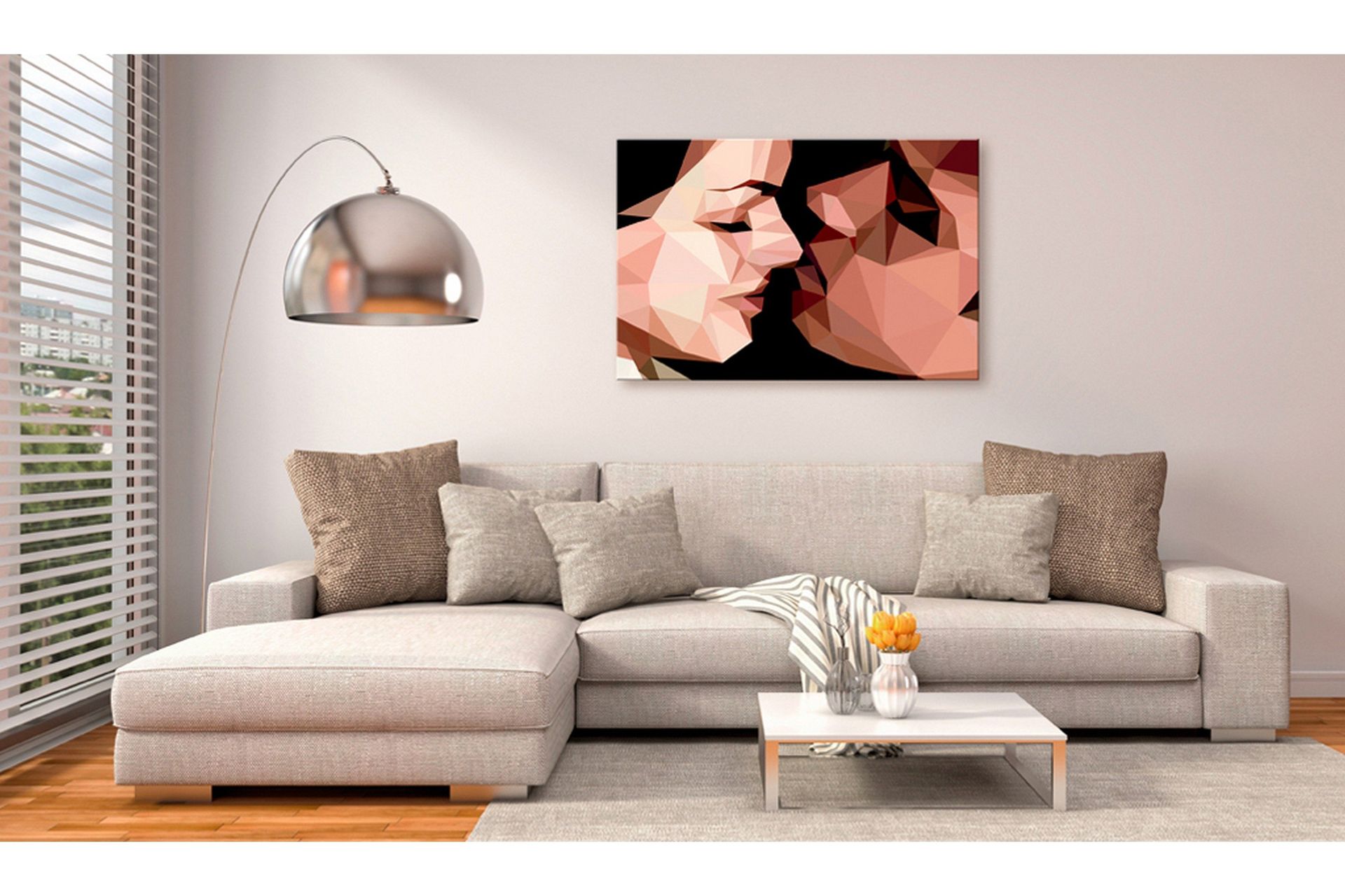 Tavla Symmetry of Love 60x40 -