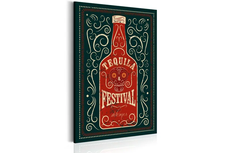 Tavla Tequila Festival 60x90 - Inredning - Tavlor & posters - Canvastavla