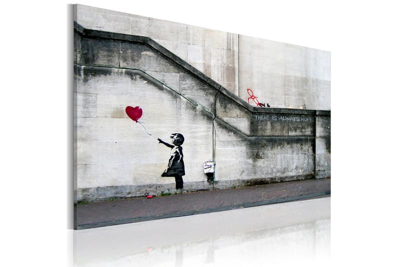 Tavla There Is Always Hope Banksy 60x40 - Artgeist sp. z o. o. - Canvastavla