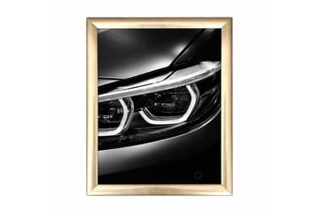 Tavla Transportation med Ram Flerfärgad - 23,5x28,5 cm - Inredning - Tavlor & posters - Canvastavla