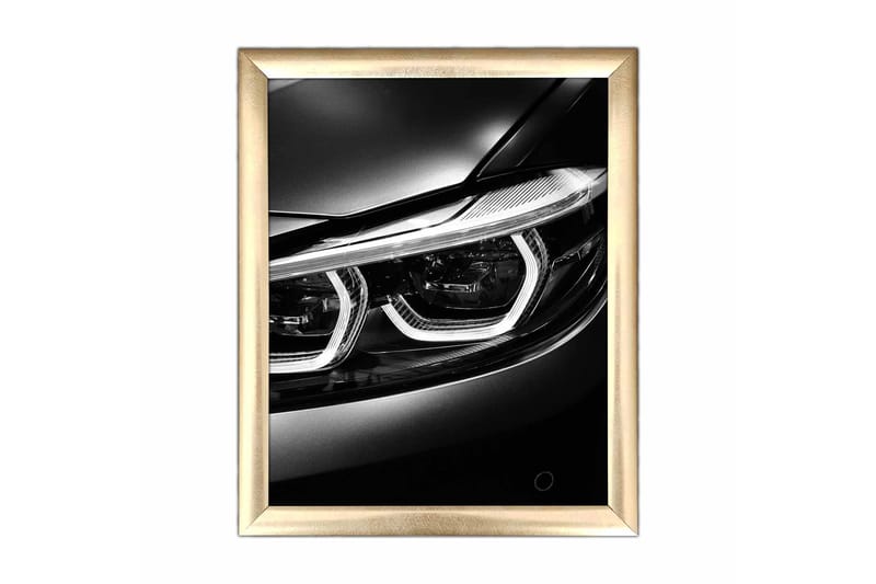 Tavla Transportation med Ram Flerfärgad - 23,5x28,5 cm - Inredning - Tavlor & posters - Canvastavla