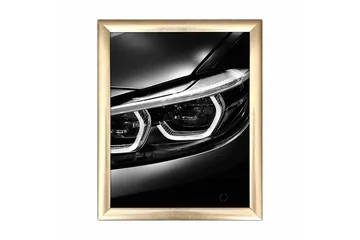Tavla Transportation med Ram Flerfärgad - 23,5x28,5 cm - Inredning - Tavlor & posters - Canvastavla