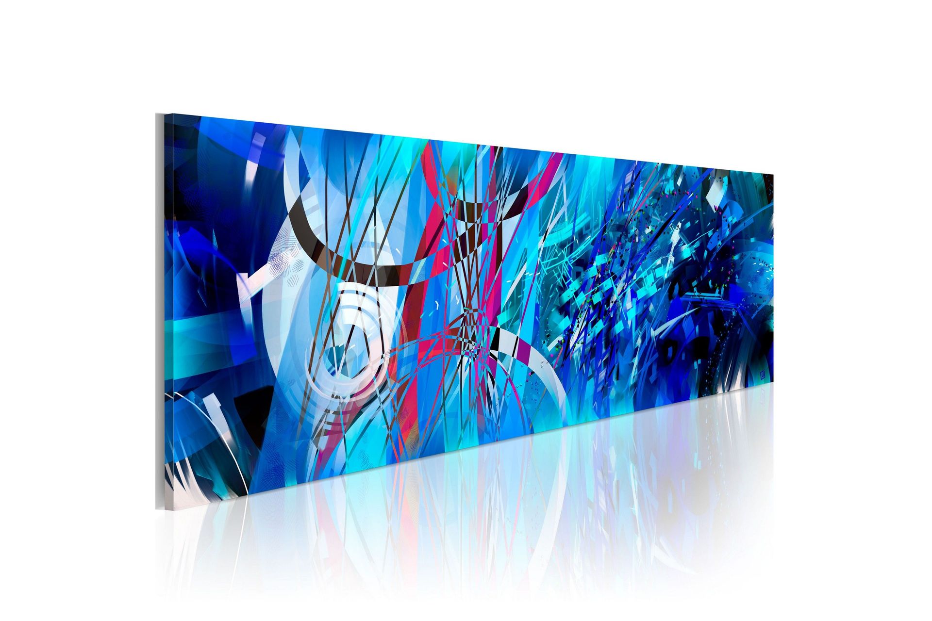 Tavla Turquoise Regn 135x45 cm -