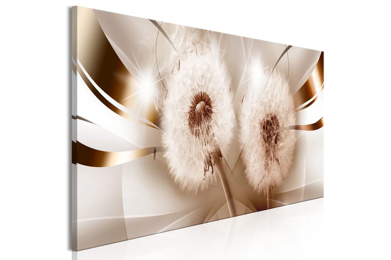 Tavla Two Dandelions (1 Part) Narrow 135x45 - Inredning - Tavlor & posters - Canvastavla