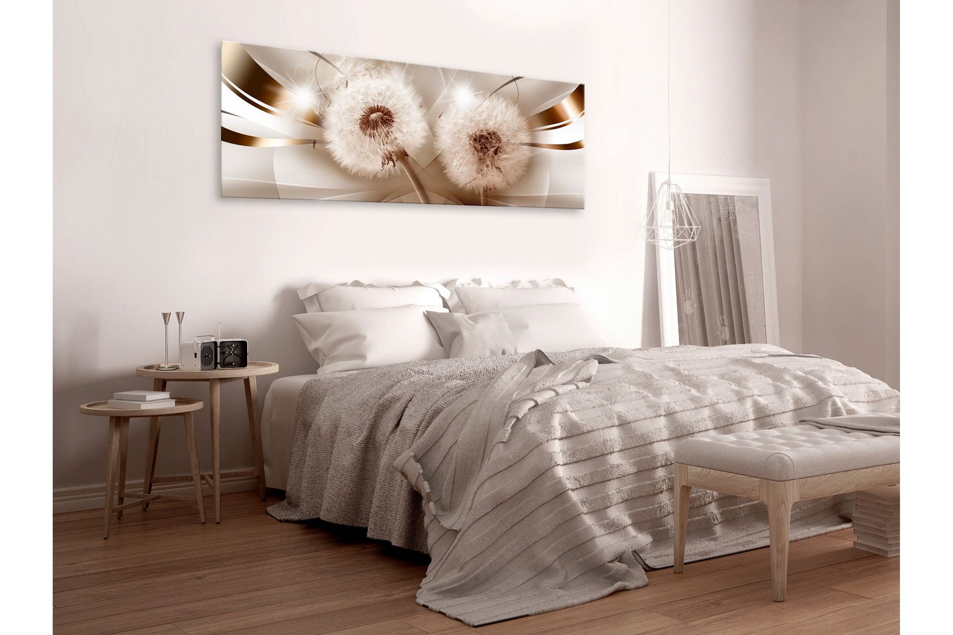 Tavla Two Dandelions (1 Part) Narrow 150x50 -
