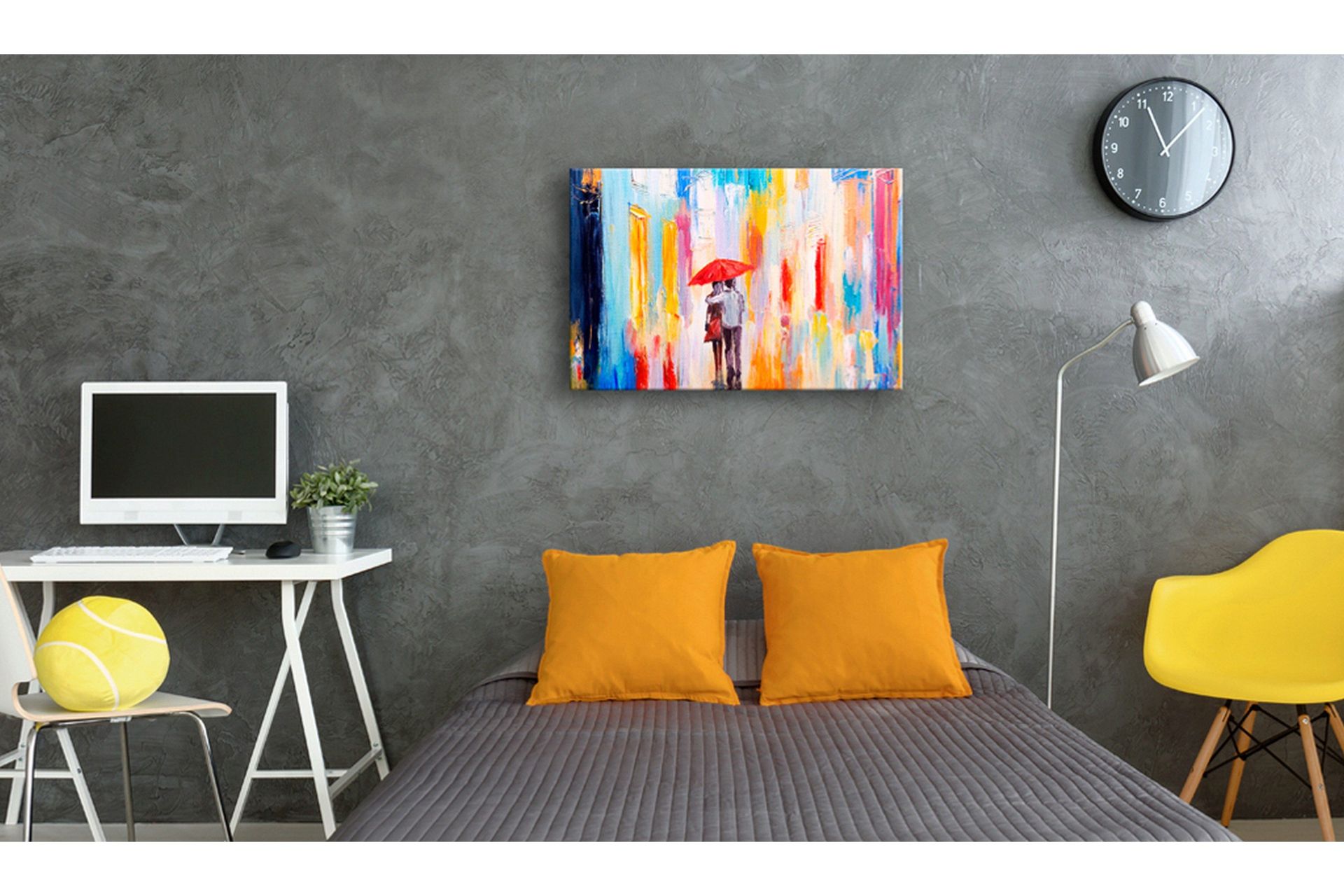Tavla Under the Love Umbrella 120x80 -