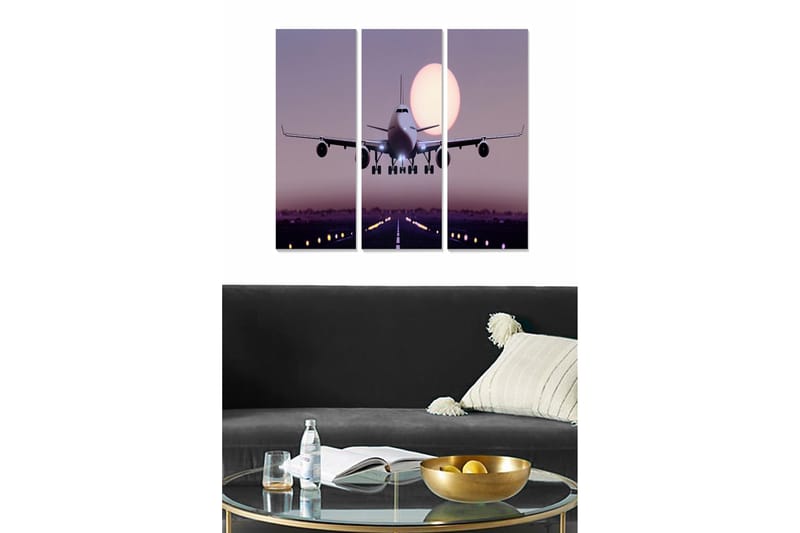 Tavla Vehicle 3-pack Flerfärgad, 20x50 cm