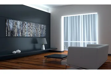 Tavla Vita Björkar 135x45 cm - Inredning - Tavlor & posters - Canvastavla
